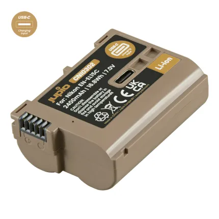 Jupio EN-EL15C ULTRA C 2400mAh - USB-C Input