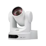 JVC KY-PZ400N 4K NDI HX PTZ Remote Camera with 12x Optical Zoom (White) 0