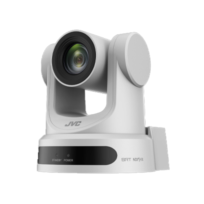 JVC KY-PZ200N HD NDI HX PTZ Remote Camera with 20x Optical Zoom White