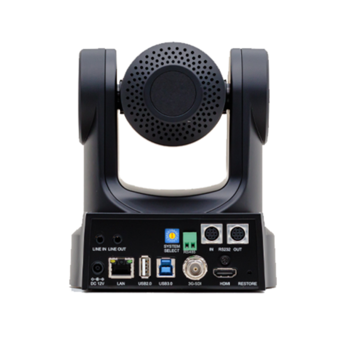 JVC KY-PZ200 HD PTZ Black rear view