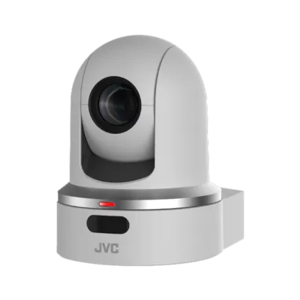 JVC KY-PZ100 HD 30x Zoom Robotic PTZ Network Video Production Camera (White)