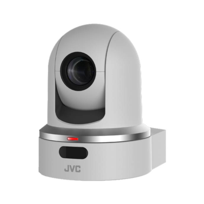 JVC KY-PZ100 HD 30x Zoom Robotic PTZ Network Video Production Camera White