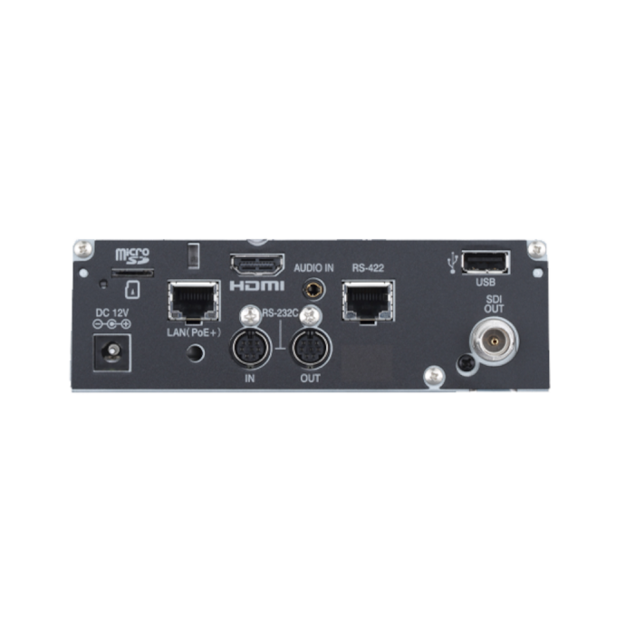 Rear view of JVC KY-PZ100 White PTZ camera