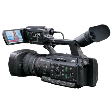 JVC GY-HC500SPCU Handheld 4K Connected Camcorder with Sport Overlays