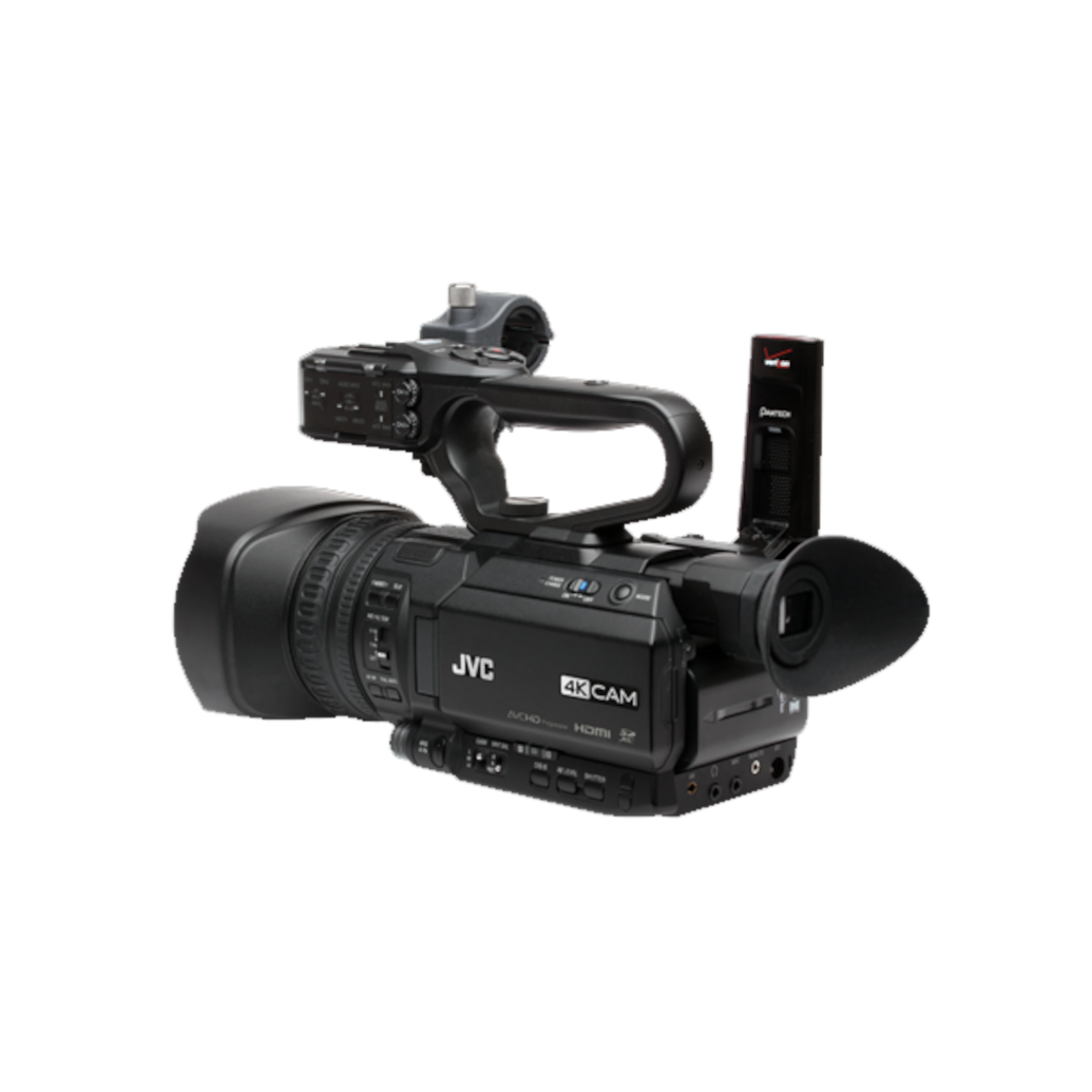 JVC GY-HM250U Compact Handheld Camcorder with Integrated 12x Lens