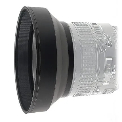 Kaiser 49mm 3-in-1 Rubber Lens Hood