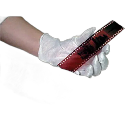 Kalt Lintless Cotton Gloves - White