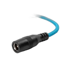 Kondor Blue 2.5mm DC Barrel Female To 2-Pin Male Power Cable for BMPCC 4K 6K 0
