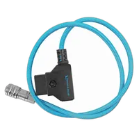 Kondor Blue 20 Inch D-Tap to BMPCC 4K/6K Power Cable Blue 1