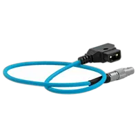 Kondor Blue D-TAP to LEMO 2 Pin 0B Male Power Cable 1