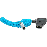 Kondor Blue D-Tap to LEMO 2-Pin 0B Male Power Cable Coiled 0