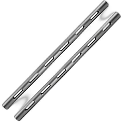 Kondor Blue PPSH 15MM rods (12 Inch space gray - 2 pack)