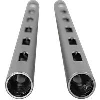 Kondor Blue PPSH 15MM rods (12 Inch space gray - 2 pack) 1