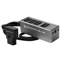 Kondor Blue Male D-Tap to 4-Port Female D-Tap Splitter (16 Inch) 2