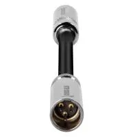 Kondor Blue Mini-XLR Male to 3.5mm Female Audio Cable for Rode (5 Inch) 2