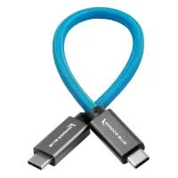 Kondor Blue USB 3.1 Gen 2 Type-C to USB Type-C Cable (8.5 Inch) 2