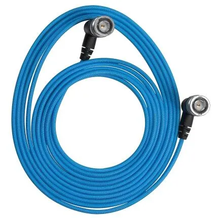 Kondor Blue Ultra-Thin 6G-SDI Right-Angle BNC Cable (10 feet)
