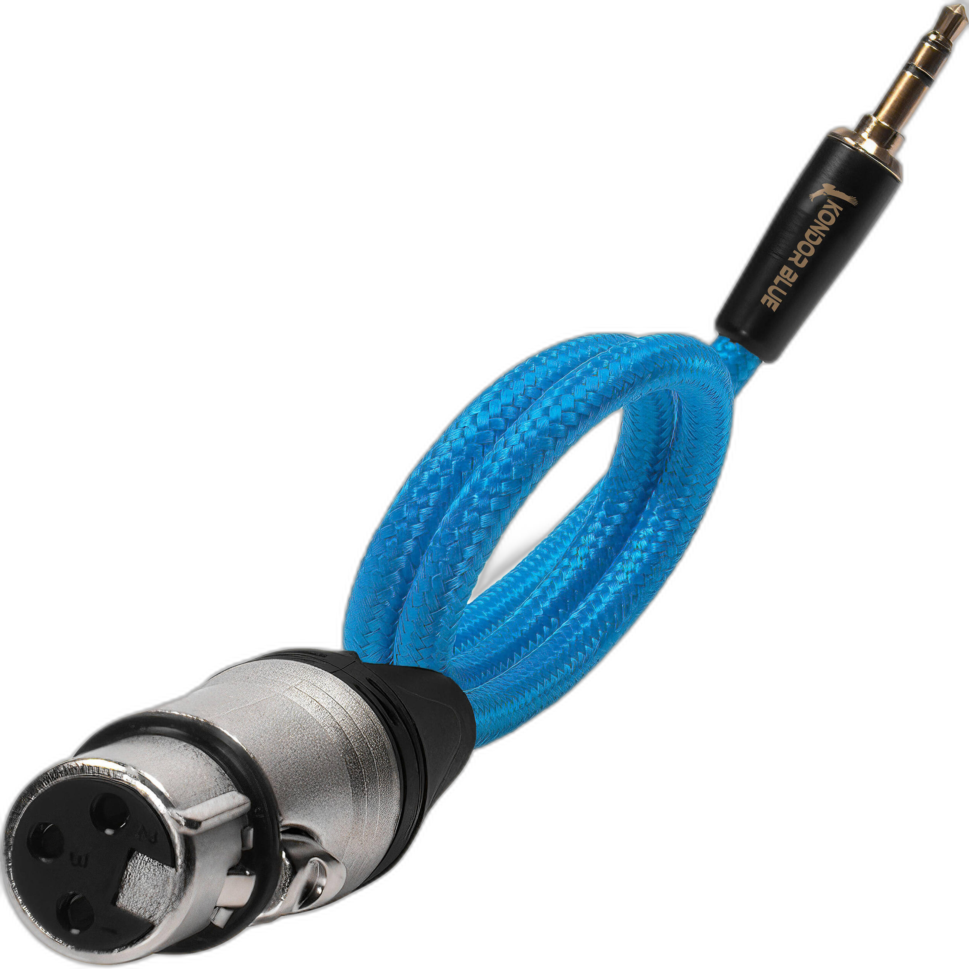 Kondor Blue XLR Female to 3.5mm TRS Male Cable