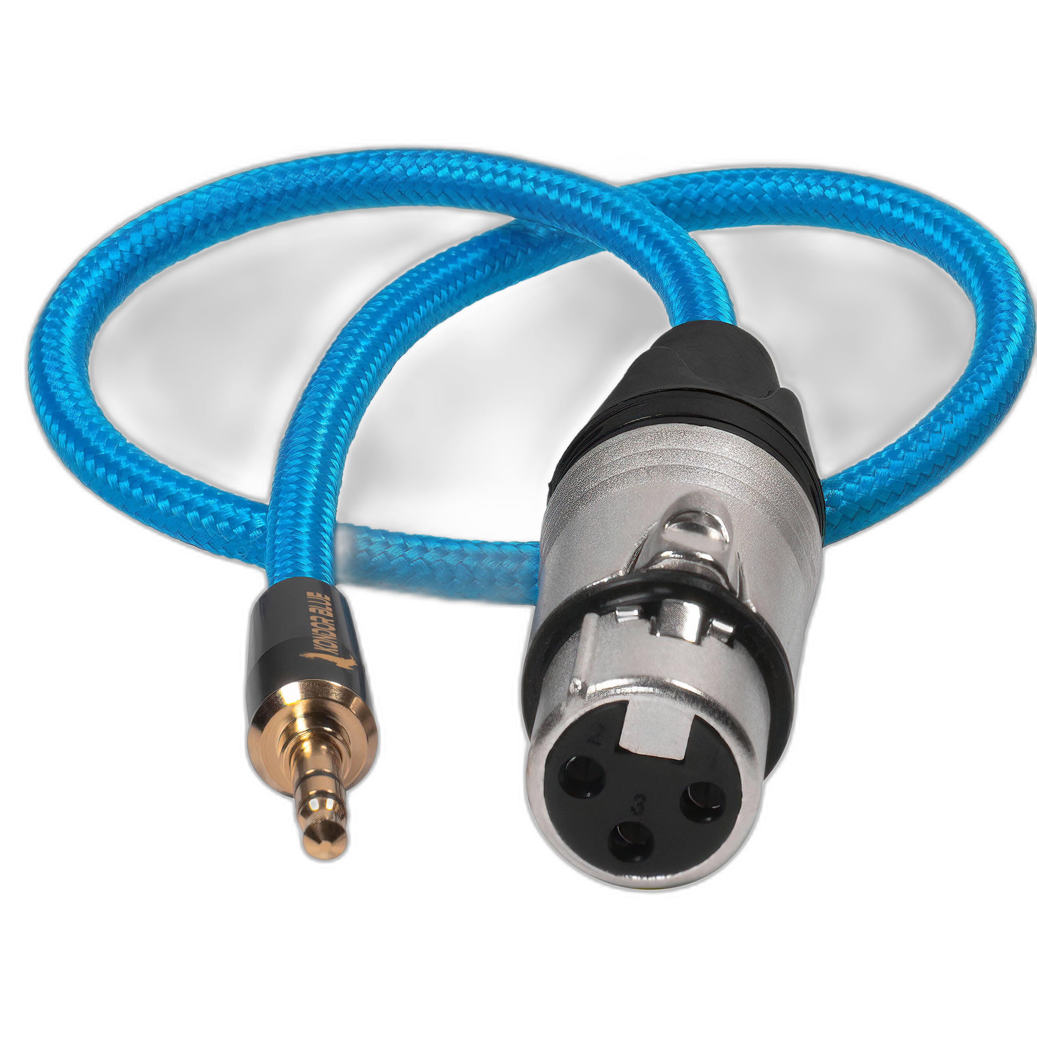 Kondor Blue braided audio cable