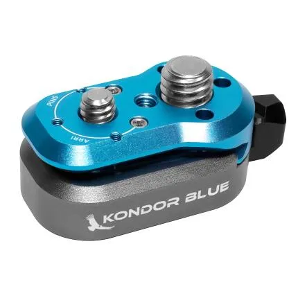 Kondor Blue Mini Lock Quick Release Plates for Professional Camera Workflows