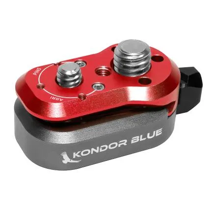 Kondor Blue Mini Lock Quick Release Plates for Professional Camera Workflows