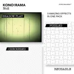 KonoRama No2 Fuji Instax Mini Film Effects Filter Set 2