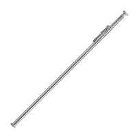 Kupo Kupole 2 Section Aluminum Pole 82.7 To 145 In Silver 0