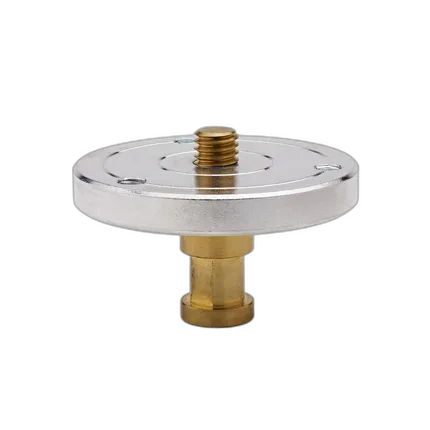 Kupo 3/8 Inch -16 Threaded Mounting Plate with Baby 5/8 Inch Stud