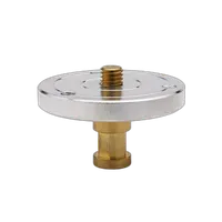 Kupo 3/8 Inch -16 Threaded Mounting Plate with Baby 5/8 Inch Stud 0