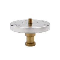 Kupo 1/4 Inch -20 Threaded Mounting Plate with Baby 5/8 Inch Stud 0