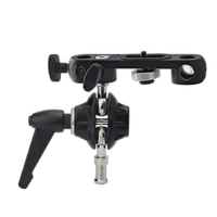 Kupo Double Ball Joint Adapter with Dual 5/8 Inch Studs with Camera Bracket 0