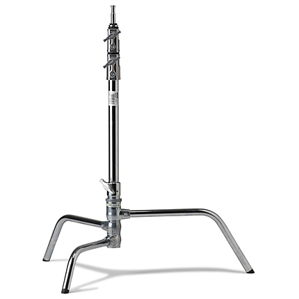 Kupo 20 Inch C-Stand with Turtle Base - Silver
