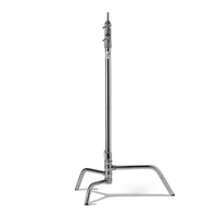 Kupo 40in C-Stand with Turtle Base - Silver