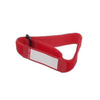 Kupo EZ-TIE Deluxe Cable Ties 0.78 x 16.1 Red (10 Pack) 0