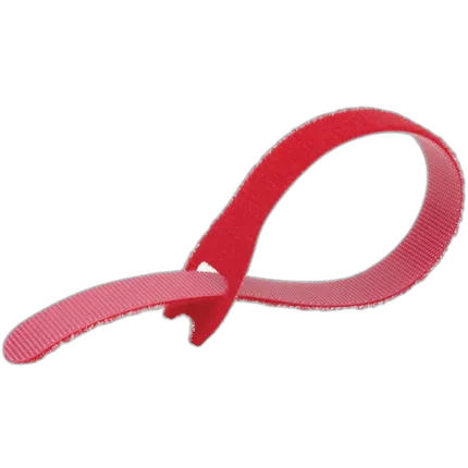 Kupo EZ-TIE Simple Cable Ties 0.78 x 7.87 Red (50 Pack)