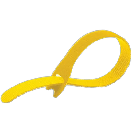 Kupo EZ-TIE Simple Cable Ties 0.78 x 7.87Yellow (50 Pack)