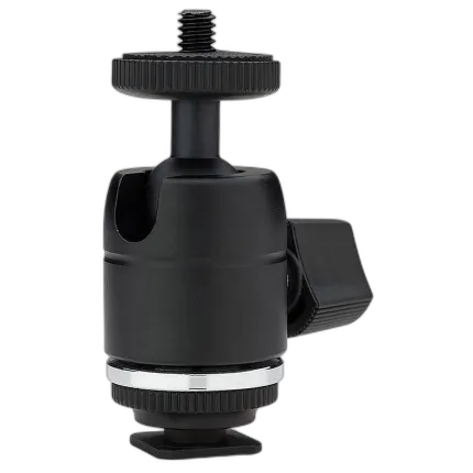 Kupo - Mini Ball Head with Hot Shoe Adapter