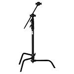 Kupo Master C-Stand with 20-Inch Riser and Sliding Leg Kit - Black (6.5-Foot