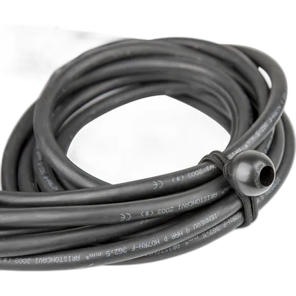 Kupo 6in Heavy Duty Black Ball Bungees (50 pack)