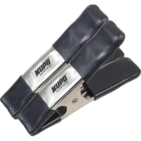 Kupo 6 inch Steel Spring A Clamp - Black (Set of 2) 0