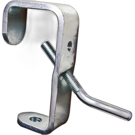 Kupo Stage Clamp with 13mm Hole - Silver