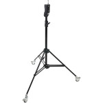 Kupo Master Combo Stand with Casters (7.5ft) - Black