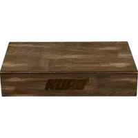 Kupo Brown Stained Apple Box - Half - 20in X 12in X 4in 0