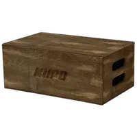 Kupo Brown Stained Apple Box - Full - 20in X 12in X 8in 0