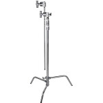 Kupo 40in Master C-Stand Sliding Leg  and  QR System Kit Silver
