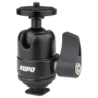 Kupo Midi Ball Head with Hot Shoe Mount 0