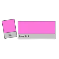 LEE Filters Rose Pink Lighting Effect Gel Filter 0