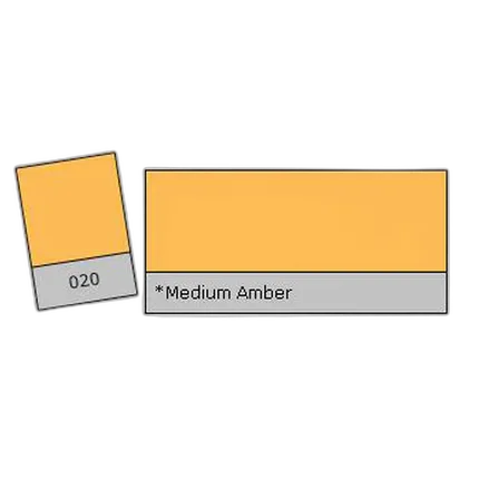LEE Filters Medium Amber Lighting Effect Gel Filter