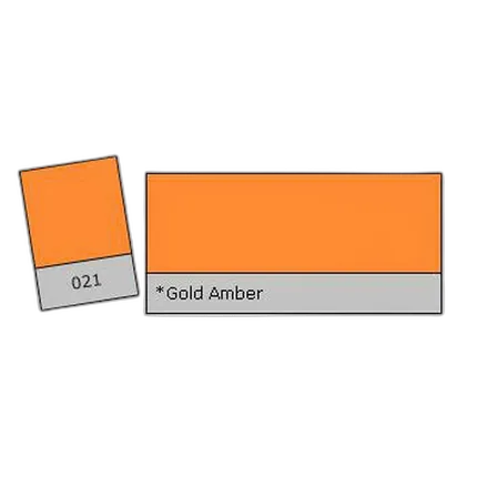 LEE Filters Gold Amber Lighting Effect Gel Filter