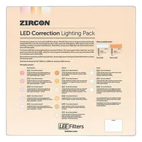 LEE Filters Zircon Correction Filter Lighting Pack - 14 Sheets 1
